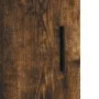 Smoked oak engineered wood sideboard 34.5x34x90 cm by vidaXL, Sideboards - Ref: Foro24-828817, Price: 60,25 €, Discount: %
