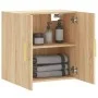 Wandschrank Holzwerkstoff Sonoma Eiche 60x31x60 cm von vidaXL, Schließfächer und Lagerschränke - Ref: Foro24-829951, Preis: 5...