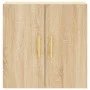 Wandschrank Holzwerkstoff Sonoma Eiche 60x31x60 cm von vidaXL, Schließfächer und Lagerschränke - Ref: Foro24-829951, Preis: 5...