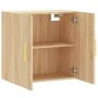 Wandschrank Holzwerkstoff Sonoma Eiche 60x31x60 cm von vidaXL, Schließfächer und Lagerschränke - Ref: Foro24-829951, Preis: 5...