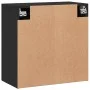 Schwarzer Wandschrank aus Holzwerkstoff, 60 x 31 x 60 cm von vidaXL, Schließfächer und Lagerschränke - Ref: Foro24-829949, Pr...