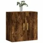 Engineered wood smoked oak wall cabinet 60x31x60 cm by vidaXL, Lockers and storage cabinets - Ref: Foro24-829953, Price: 44,0...