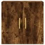 Engineered wood smoked oak wall cabinet 60x31x60 cm by vidaXL, Lockers and storage cabinets - Ref: Foro24-829953, Price: 44,0...