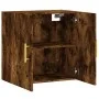 Engineered wood smoked oak wall cabinet 60x31x60 cm by vidaXL, Lockers and storage cabinets - Ref: Foro24-829953, Price: 44,0...