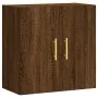 Eichenbrauner Wandschrank aus Holzwerkstoff, 60 x 31 x 60 cm von vidaXL, Schließfächer und Lagerschränke - Ref: Foro24-829955...