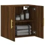 Armario de pared madera de ingeniería marrón roble 60x31x60 cm de vidaXL, Taquillas y armarios de almacenamiento - Ref: Foro2...