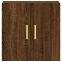 Oak brown engineered wood wall cabinet 60x31x60 cm by vidaXL, Lockers and storage cabinets - Ref: Foro24-829955, Price: 47,94...