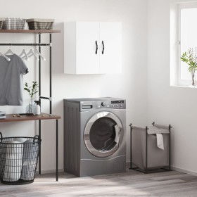 White engineered wood wall cabinet 60x31x60 cm by vidaXL, Lockers and storage cabinets - Ref: Foro24-829956, Price: 49,51 €, ...