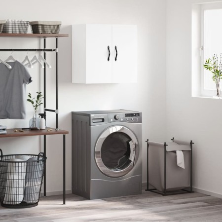 White engineered wood wall cabinet 60x31x60 cm by vidaXL, Lockers and storage cabinets - Ref: Foro24-829956, Price: 49,51 €, ...