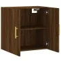 Eichenbrauner Wandschrank aus Holzwerkstoff, 60 x 31 x 60 cm von vidaXL, Schließfächer und Lagerschränke - Ref: Foro24-829955...