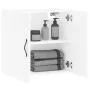 White engineered wood wall cabinet 60x31x60 cm by vidaXL, Lockers and storage cabinets - Ref: Foro24-829956, Price: 48,87 €, ...