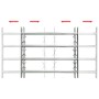 Adjustable window security grille with 4 bars 1000-1500 mm by vidaXL, Windows - Ref: Foro24-141387, Price: 67,82 €, Discount: %