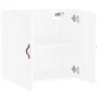 Weißer Wandschrank aus Holzwerkstoff, 60 x 31 x 60 cm von vidaXL, Schließfächer und Lagerschränke - Ref: Foro24-829940, Preis...