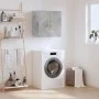 Concrete gray engineered wood wall cabinet 60x31x60 cm by vidaXL, Lockers and storage cabinets - Ref: Foro24-829952, Price: 4...
