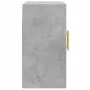 Armario de pared madera de ingeniería gris hormigón 60x31x60 cm de vidaXL, Taquillas y armarios de almacenamiento - Ref: Foro...