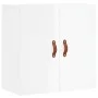 Glänzend weißer Wandschrank aus Holzwerkstoff, 60 x 31 x 60 cm von vidaXL, Schließfächer und Lagerschränke - Ref: Foro24-8299...