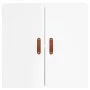 Glänzend weißer Wandschrank aus Holzwerkstoff, 60 x 31 x 60 cm von vidaXL, Schließfächer und Lagerschränke - Ref: Foro24-8299...