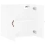 Glossy white engineered wood wall cabinet 60x31x60 cm by vidaXL, Lockers and storage cabinets - Ref: Foro24-829942, Price: 51...