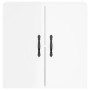 Wandschrank Sperrholz weiß glänzend 60x31x60 cm von vidaXL, Schließfächer und Lagerschränke - Ref: Foro24-829958, Preis: 53,8...