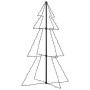 Árbol de Navidad 160 LEDs interior y exterior 78x120 cm