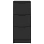 Sideboard aus schwarzem Sperrholz 30x30x70 cm von vidaXL, Sideboards - Ref: Foro24-811154, Preis: 104,76 €, Rabatt: %