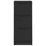 Sideboard aus schwarzem Sperrholz 30x30x70 cm von vidaXL, Sideboards - Ref: Foro24-811154, Preis: 103,19 €, Rabatt: %