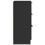 Sideboard aus schwarzem Sperrholz 30x30x70 cm von vidaXL, Sideboards - Ref: Foro24-811154, Preis: 103,19 €, Rabatt: %