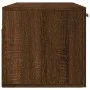 Eichenbrauner Wandschrank aus Holzwerkstoff, 100 x 36,5 x 35 cm von vidaXL, Schließfächer und Lagerschränke - Ref: Foro24-830...