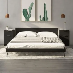Mesitas de noche 2 unidades negro 40x36x65 cm de vidaXL, Mesitas de noche - Ref: Foro24-811271, Precio: 93,55 €, Descuento: %