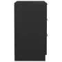 Mesitas de noche 2 unidades negro 40x36x65 cm de vidaXL, Mesitas de noche - Ref: Foro24-811271, Precio: 93,55 €, Descuento: %