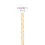 Cuerda 100% sisal 4 mm 500 m