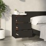 Mesita de noche negro 40x36x65 cm de vidaXL, Mesitas de noche - Ref: Foro24-811270, Precio: 69,79 €, Descuento: %