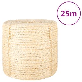 Cuerda 100% sisal 6 mm 25 m