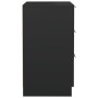 Mesita de noche negro 40x36x65 cm de vidaXL, Mesitas de noche - Ref: Foro24-811270, Precio: 69,79 €, Descuento: %