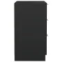 Schwarzer Nachttisch 40x36x65 cm von vidaXL, Nachttische - Ref: Foro24-811270, Preis: 67,45 €, Rabatt: %