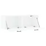 Armario de pared madera ingeniería blanco brillo 100x36,5x35 cm de vidaXL, Taquillas y armarios de almacenamiento - Ref: Foro...