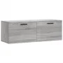 Sonoma Wandschrank aus grauem Holzwerkstoff 100x36,5x35 cm von vidaXL, Schließfächer und Lagerschränke - Ref: Foro24-830146, ...