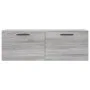 Sonoma grauer Wandschrank aus Holzwerkstoff, 100 x 36,5 x 35 cm von vidaXL, Schließfächer und Lagerschränke - Ref: Foro24-830...