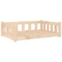 Cama para perros madera maciza de pino 95,5x65,5x28 cm de vidaXL, Camas para perros - Ref: Foro24-833255, Precio: 62,24 €, De...