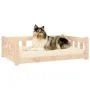 Cama para perros madera maciza de pino 95,5x65,5x28 cm de vidaXL, Camas para perros - Ref: Foro24-833255, Precio: 62,24 €, De...