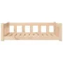 Cama para perros madera maciza de pino 95,5x65,5x28 cm de vidaXL, Camas para perros - Ref: Foro24-833255, Precio: 62,24 €, De...