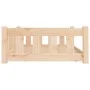 Cama para perros madera maciza de pino 95,5x65,5x28 cm de vidaXL, Camas para perros - Ref: Foro24-833255, Precio: 62,24 €, De...