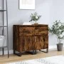 Display cabinets 2 units engineered wood smoked oak 40x35x70 cm by vidaXL, Sideboards - Ref: Foro24-831175, Price: 73,51 €, D...