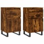 Sideboards 2 Stk. Holzwerkstoff Räuchereiche 40x35x70 cm von vidaXL, Sideboards - Ref: Foro24-831175, Preis: 74,48 €, Rabatt: %