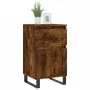 Display cabinets 2 units engineered wood smoked oak 40x35x70 cm by vidaXL, Sideboards - Ref: Foro24-831175, Price: 73,51 €, D...