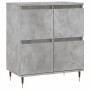 Betongraues Sperrholz-Sideboard 60x35x70 cm von vidaXL, Sideboards - Ref: Foro24-831208, Preis: 67,97 €, Rabatt: %