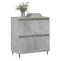 Aparador de madera contrachapada gris hormigón 60x35x70 cm de vidaXL, Aparadores - Ref: Foro24-831208, Precio: 67,11 €, Descu...