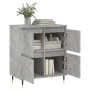 Aparador de madera contrachapada gris hormigón 60x35x70 cm de vidaXL, Aparadores - Ref: Foro24-831208, Precio: 67,11 €, Descu...