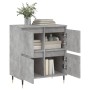 Betongraues Sperrholz-Sideboard 60x35x70 cm von vidaXL, Sideboards - Ref: Foro24-831208, Preis: 67,97 €, Rabatt: %