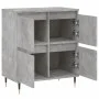 Aparador de madera contrachapada gris hormigón 60x35x70 cm de vidaXL, Aparadores - Ref: Foro24-831208, Precio: 67,11 €, Descu...